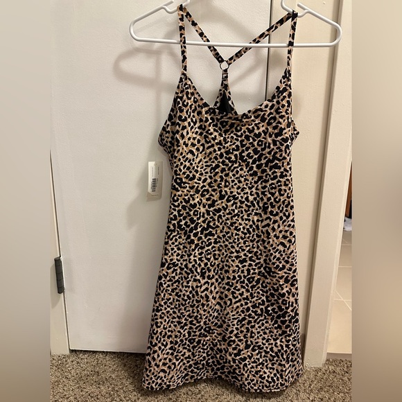Outdoor Voices Dresses & Skirts - Outdoor Voices The Exercise Dress Leopard Small BNWT